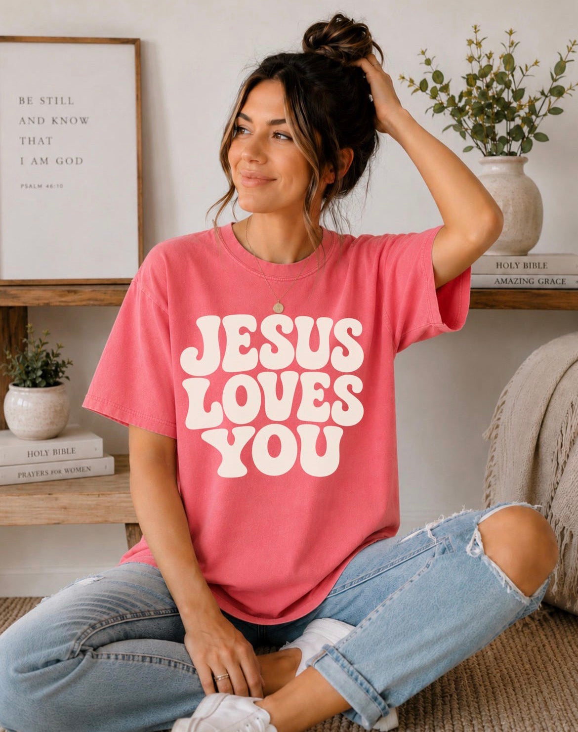 Jesus Loves You Comfort Colors® Tee