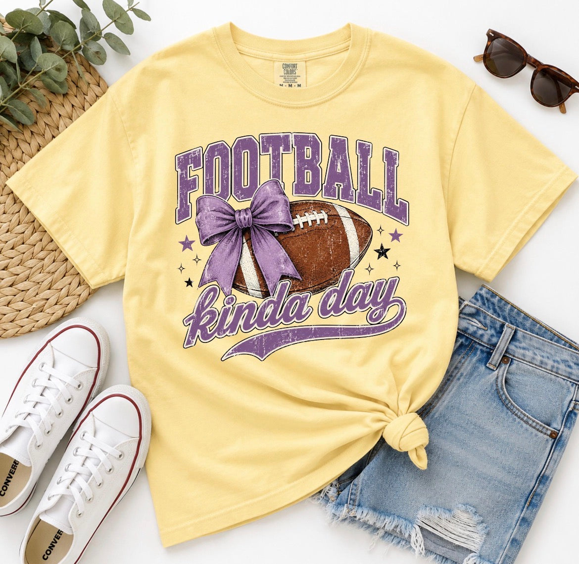 Football Kinda Day Comfort Colors® Tee