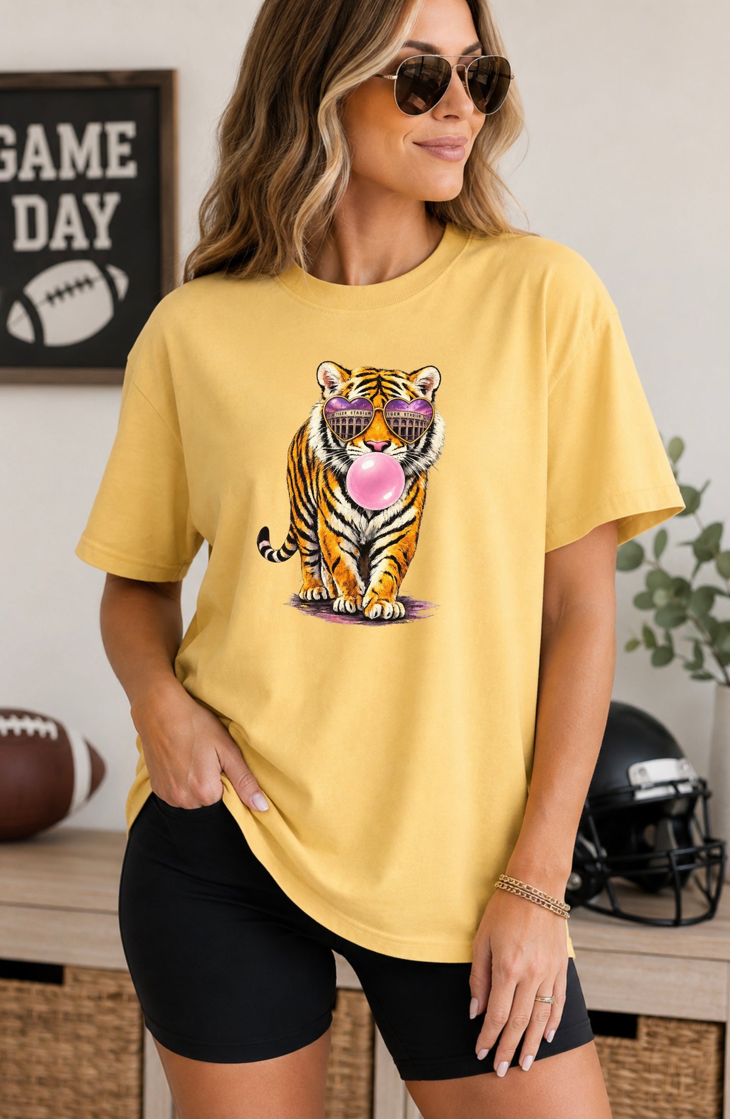 Bubblegum Tigers Comfort Colors® Tee