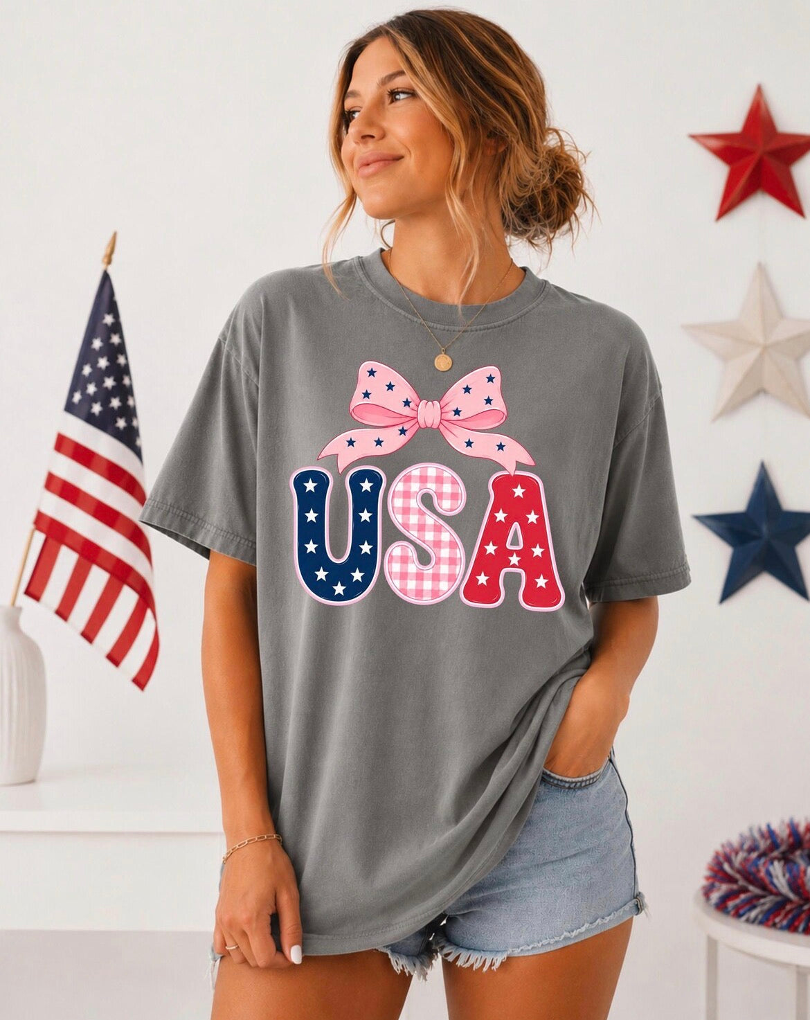 USA Coquette Comfort Colors® Tee