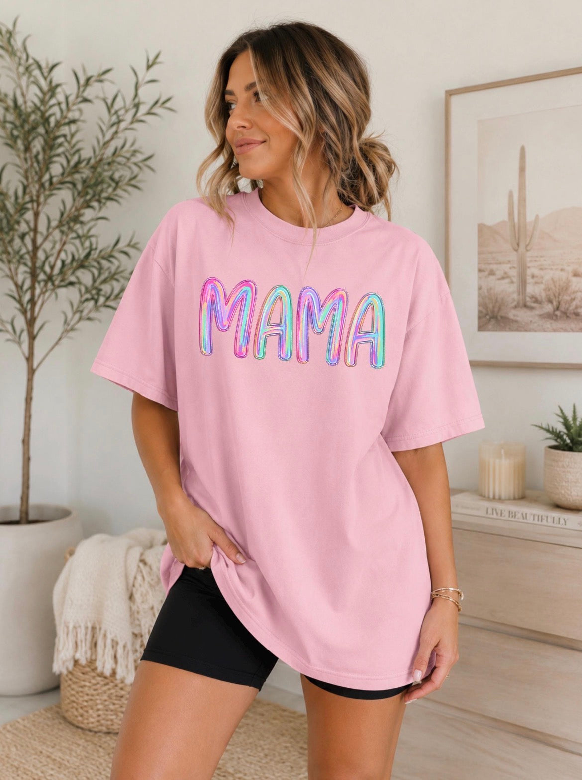 Color Pop Mama Comfort Colors® Tee