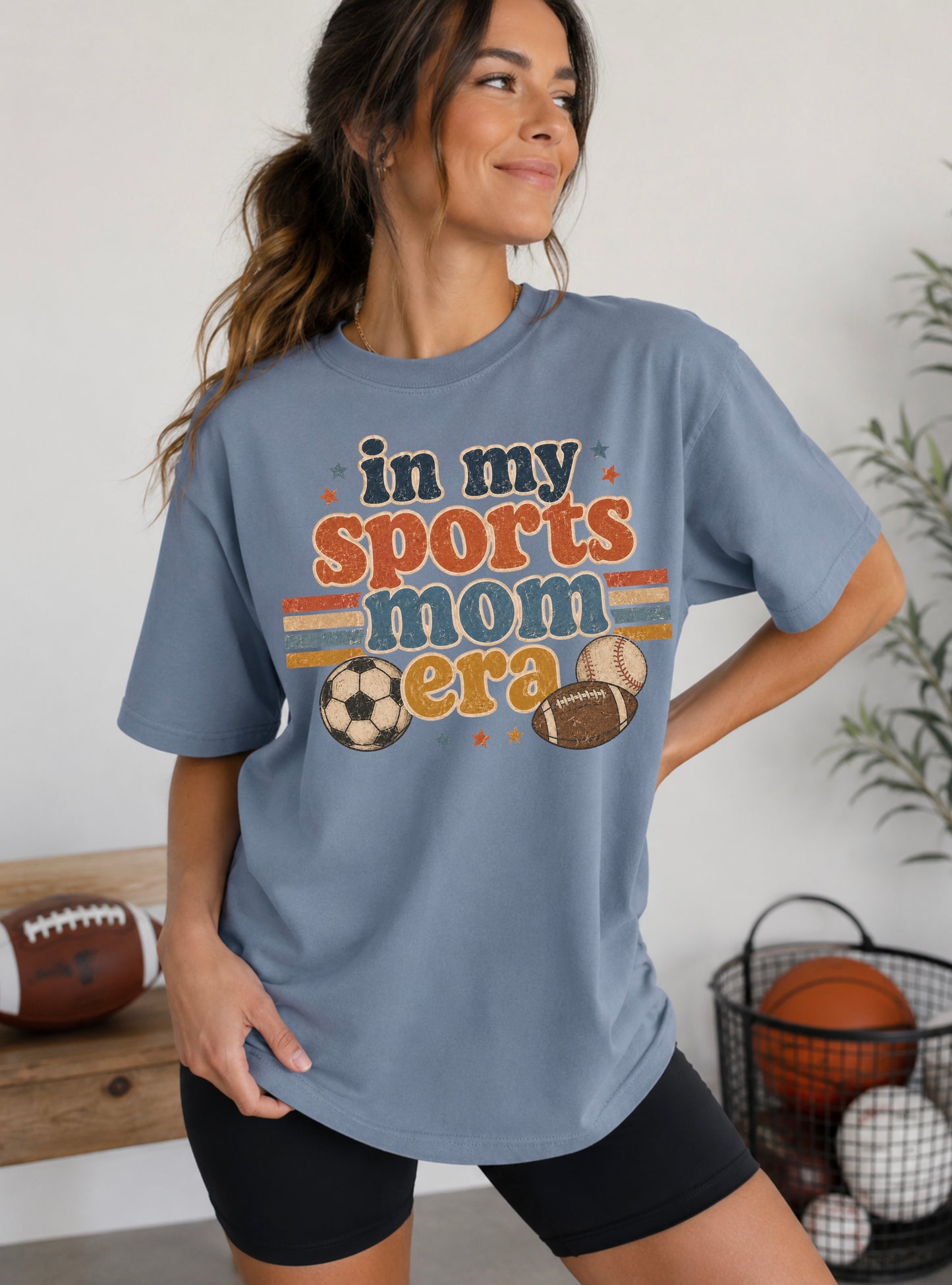 In My Sports Mom Era Comfort Colors® Tee