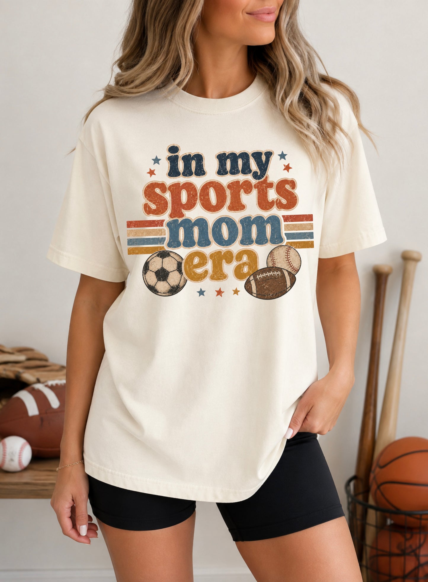 In My Sports Mom Era Comfort Colors® Tee